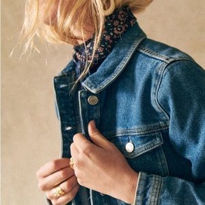 Sezane Wilfrield Denim Jacket
